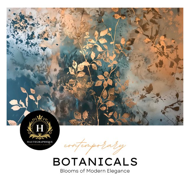 Mousseline Papier de fond de découpage botanique rustique (Créateur téléchargé)