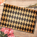 Papier de fond découpage Arlequin ancien