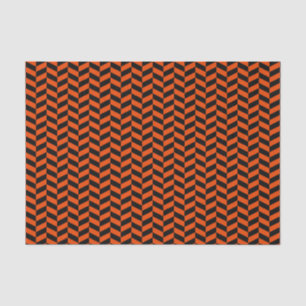 Mousseline Papier de fond noir et orange vif