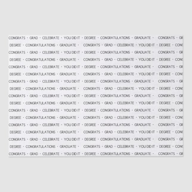 Mousseline Papier de fond pour la graduation moderne (Recto)