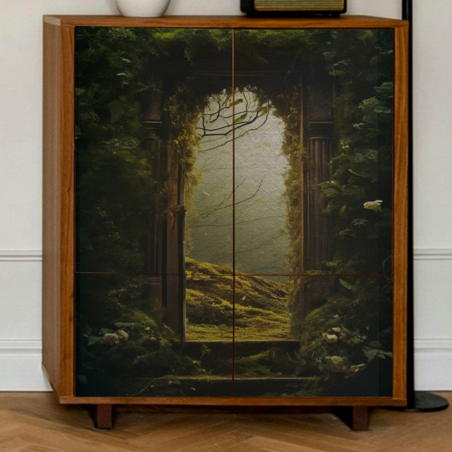 Mousseline Papier de papier de fond de découpage de porte de  (Créateur téléchargé)