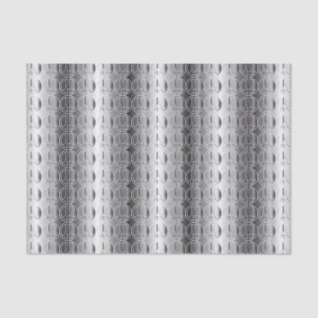 Mousseline Papier de papier de signalisation de paix (Recto)