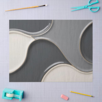 Mousseline Papier de papier de tissus dans un graphique abstr