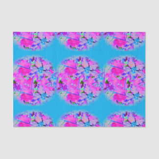 Mousseline Papier de papier tissu rose