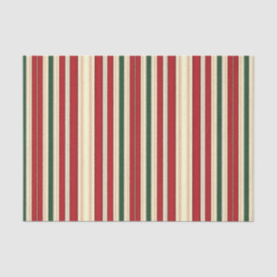 Mousseline PAPIER DE REVÊTEMENT DE Noël Stripes-17-TISSUS