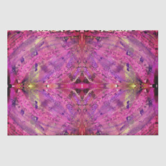 Mousseline Papier de tissu abstrait rose et violet