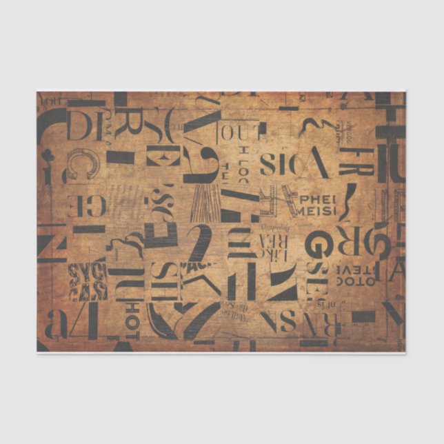 Mousseline Papier de tissu de découpage d'art collage (Recto)