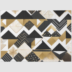 Mousseline papier de tissu de diamants de noël abstrait