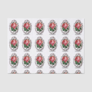 Mousseline Papier de tissu décoratif Floral