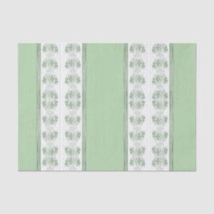 Mousseline Papier de tissu décoratif Floral