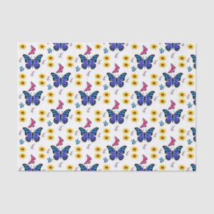 Mousseline Papier de tissu décoratif Tournesol