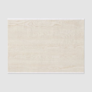 Mousseline papier de tissu en bois blond