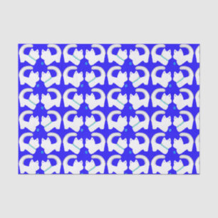 Mousseline Papier de tissu Hanoukka pour chat mou