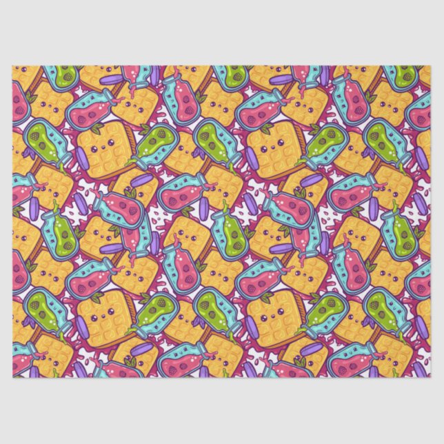 Mousseline Papier de tissu pâtissier (Recto)