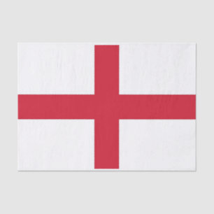 Mousseline Papier de tissu patriotique avec drapeau d'Anglete