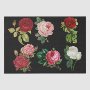 Mousseline Papier de tissu rose