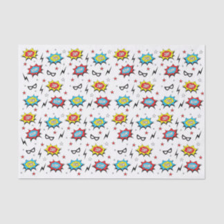 Mousseline Papier de tissu Superhero