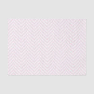 Mousseline Papier de tissus Chevron Line - Pink clair sur bla