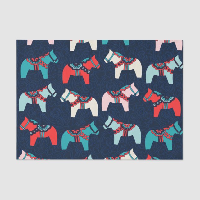 Mousseline Papier de tissus Dala Hors (Recto)