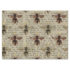 Papier de tissus de découpage de l'abeille Brown
