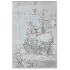 Papier de tissus de découpage de meubles nautiques