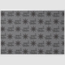 Papier de tissus de Noël sombre et gothique