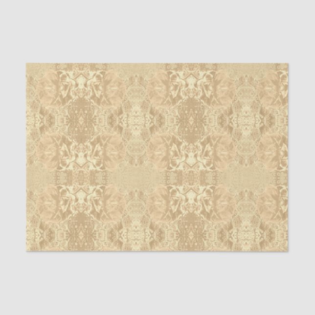 Mousseline Papier de tissus de pignons et de dentelles (Recto)