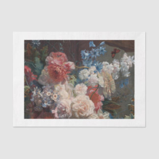 Mousseline Papier de tissus Fleurs Renaissance