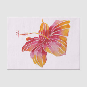 Mousseline Papier de tissus Hawaiian Hibiscus Flower 10 lb, b