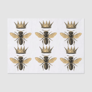 Mousseline Papier de tissus Regal Queen Bee