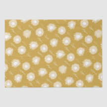 papier d'emballage de fleur de tête de tournesol