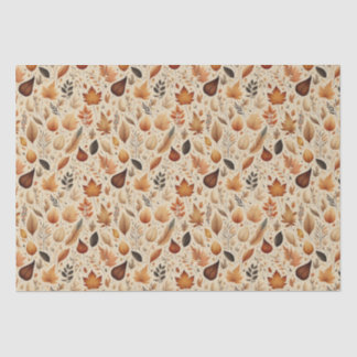 Mousseline Papier d'enveloppement d'automne