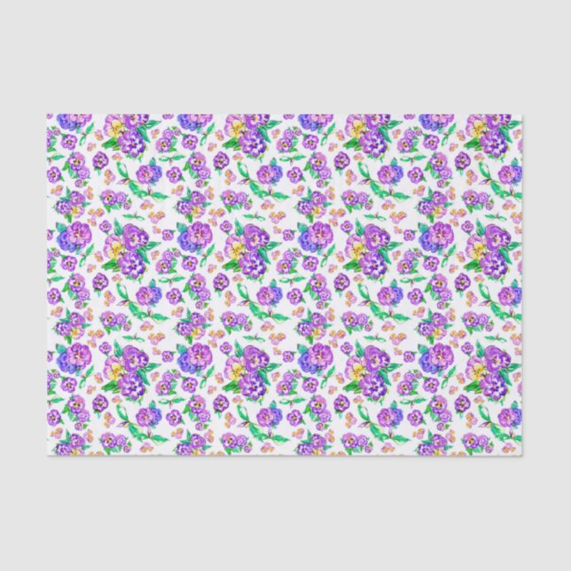 Mousseline Papier Motif de la vue (Recto)