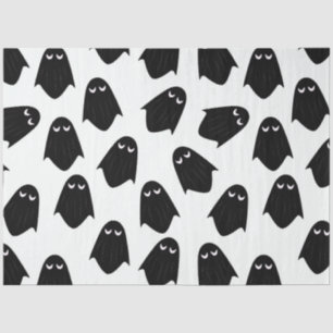 Mousseline Papier motif en silhouette