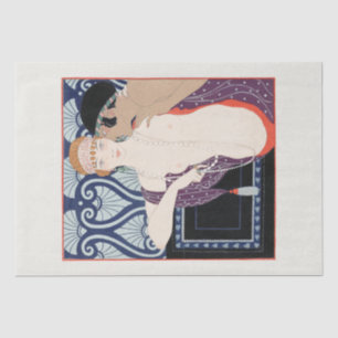 MOUSSELINE PAPIER MOUSSELINE: POSTER VINTAGE : GEORGE BARBIER