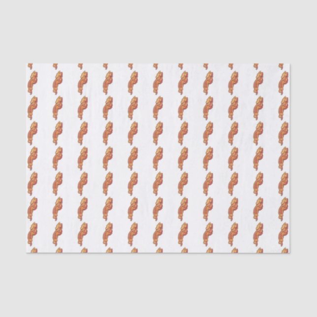 Mousseline Papier papier Bacon (Recto)