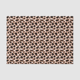 Mousseline Papier papier Motif Poster de animal Giraffe