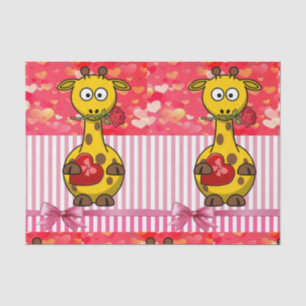 Mousseline Papier papier sur la Saint-Valentin