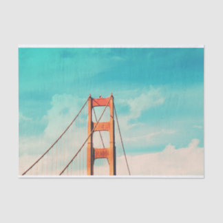 Mousseline Papier papier sur le pont Golden Gate de San Franc