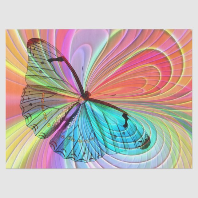 Mousseline papier papillon (Recto)