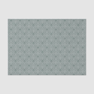 Mousseline Papier peint floral vert