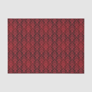 Mousseline Papier peint rouge 2