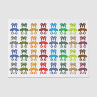 Mousseline Papier Teddy Bear