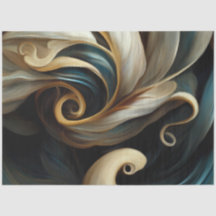 Papier Tissu Abstrait Swirl 1