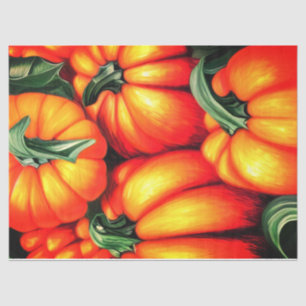 Mousseline Papier Tissu/Artisanat citrouille