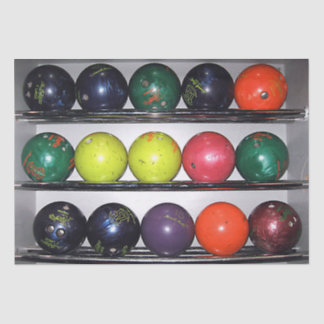 Mousseline Papier Tissu Bowling