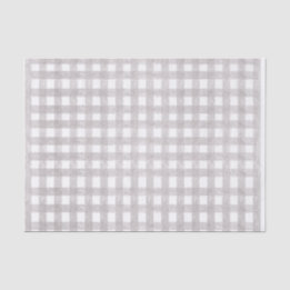 Mousseline Papier Tissu Buffalo Check