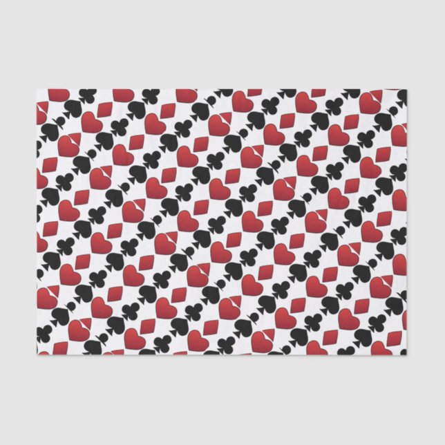 Mousseline Papier Tissu Casino (Recto)