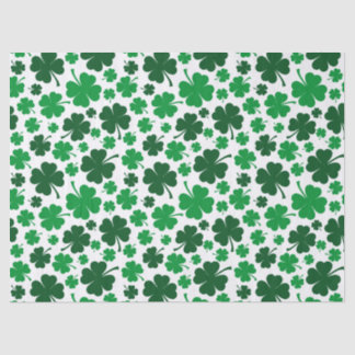 Mousseline Papier Tissu Clover