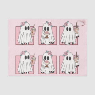 Mousseline Papier Tissu Cute & Éffrayant Halloween - Kawaii C